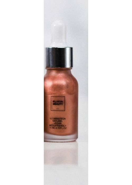 Illuminateur liquide Pink Glowy · Rose doré Elikya Beauty